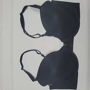 Victoria's Secret Love Cloud Lightly Lined Tshirt Supportive Bra In Black 34D